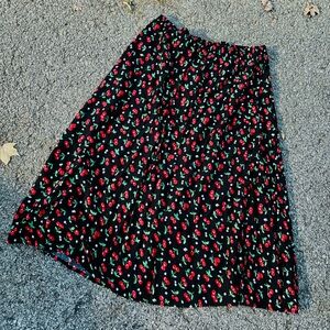Vintage Cherry Skirt